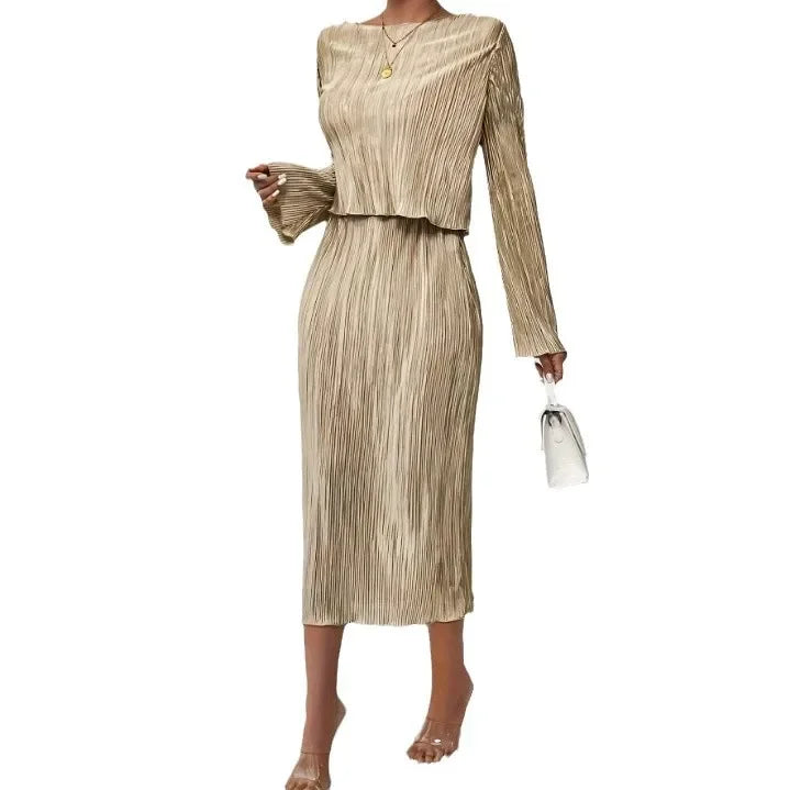 Vianne – Zweiteiliges Streifen Ensemble